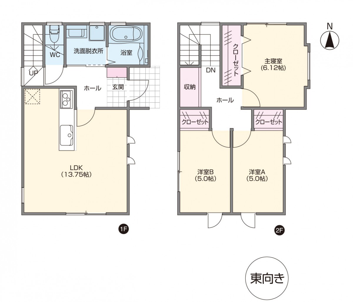 24坪 東向きプラン