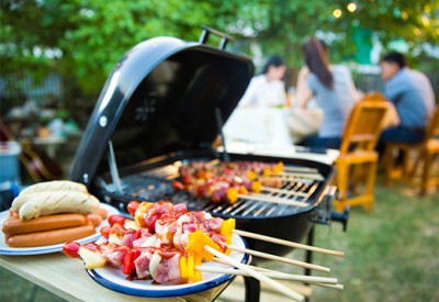 キッチン丸見えはＢＢＱだけに