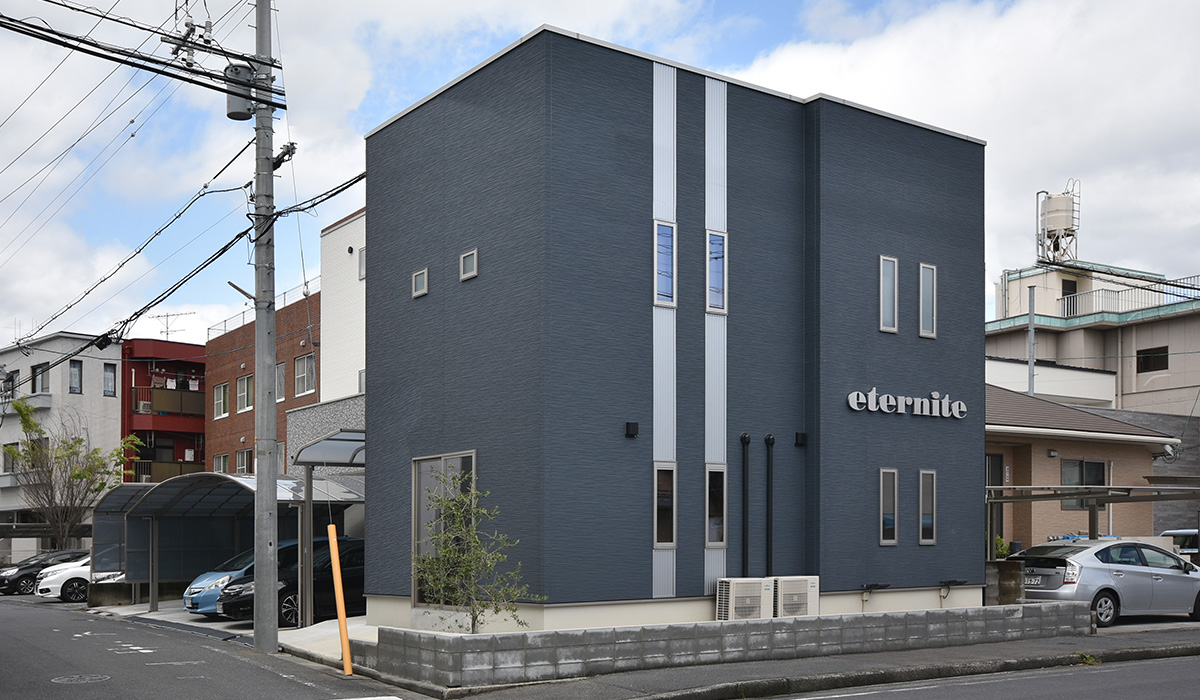 屋上リビング付き店舗併用住宅 Eternite エターナイト 山口県のローコスト注文住宅ハウスメーカー ファーストホーム